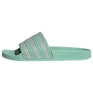 ADIDAS ORIGINALS Plážové / kúpacie topánky 'Adilette' mätová / strieborná vyobraziť