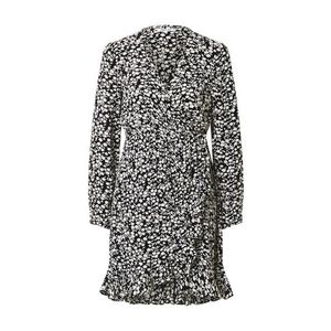 ABOUT YOU Košeľové šaty 'Elif Dress' čierna / biela vyobraziť