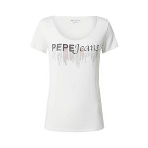 Pepe Jeans Tričko 'Abbey' biela vyobraziť