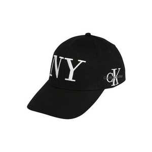 Calvin Klein Jeans Čiapka 'NYCK' čierna / sivá / biela vyobraziť