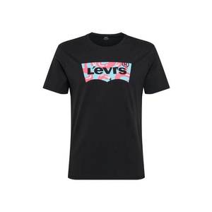 LEVI'S Tričko 'House Mark' ružová / čierna / vodová vyobraziť