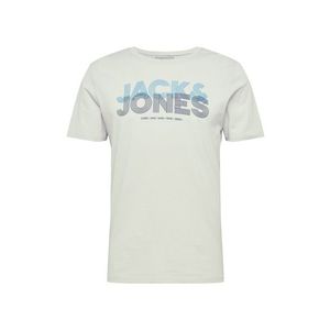 JACK & JONES Tričko svetlosivá / svetlomodrá vyobraziť