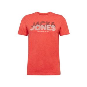 JACK & JONES Tričko 'Jcolex Tee' červená melírovaná vyobraziť