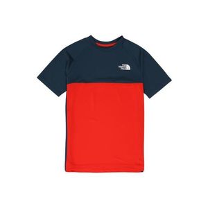 THE NORTH FACE Funkčné tričko 'REACTOR' tmavomodrá / červená / biela vyobraziť