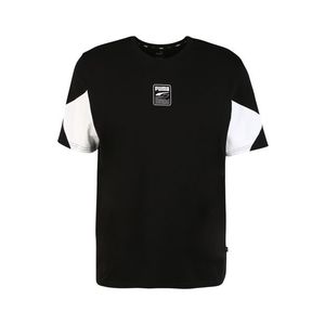 PUMA Funkčné tričko 'Rebel Advanced' biela / čierna vyobraziť