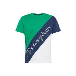 Champion Authentic Athletic Apparel Tričko zelená / námornícka modrá / biela vyobraziť
