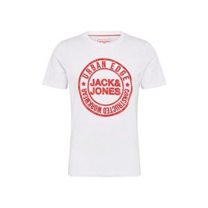 JACK & JONES Tričko 'SIRIGU' biela / červená / svetločervená vyobraziť