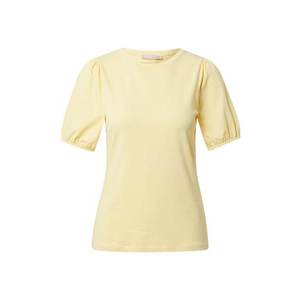 PIECES Tričko 'Sabrina' pastelovo žltá vyobraziť