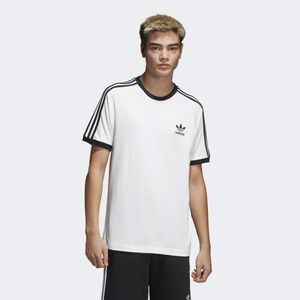 Pánské Tričko Adidas 3-Stripes Tee White - L vyobraziť