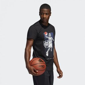 Pánské Tričko Adidas Donovan GU TEE Black - M vyobraziť