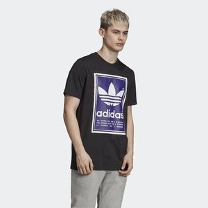 Pánské Tričko Adidas Filled Label Tee Black - M vyobraziť