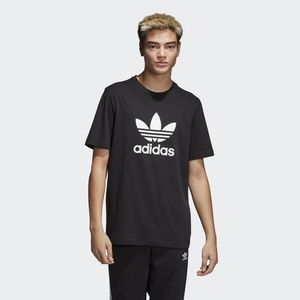 Pánské Tričko Adidas Trefoil Tee Black - XL vyobraziť