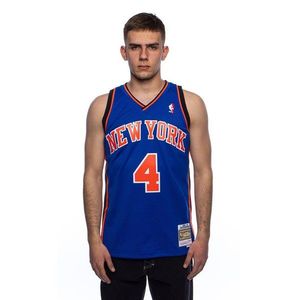 Mitchell & Ness New York Knicks #4 Nate Robinson royal Swingman Jersey - L vyobraziť