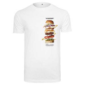 Mr. Tee A Burger Tee white - XS vyobraziť