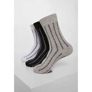 Mr. Tee Fuck You Socks 3-Pack black/grey/white - 39–42 vyobraziť
