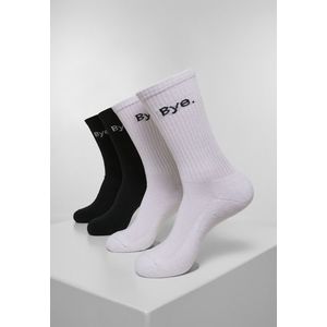 Mr. Tee HI - Bye Socks 4-Pack black/white - 35–38 vyobraziť