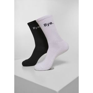 Mr. Tee HI - Bye Socks short 2-Pack black/white - 43–46 vyobraziť