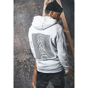 Mr. Tee Joy Division UP Zip Hoody heather grey - M vyobraziť