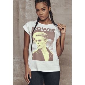 Mr. Tee Ladies David Bowie Tee white - M vyobraziť