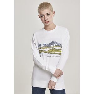 Mr. Tee Ladies Local Planet Crewneck white - M vyobraziť