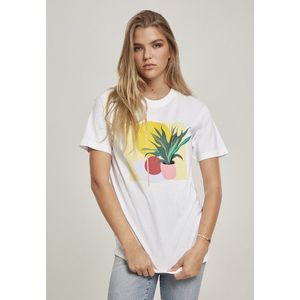 Mr. Tee Ladies Planet Art Tee white - M vyobraziť