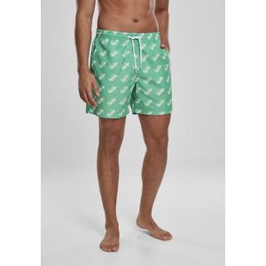 Mr. Tee Sprite Logo AOP Swimshorts green - XXL vyobraziť