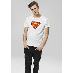 Mr. Tee Superman Logo Tee white - XL vyobraziť