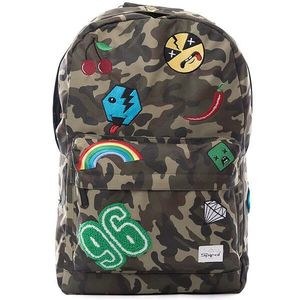 Spiral Camo Jungle Patch Backpack Bag - UNI vyobraziť