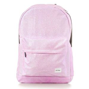 Ruksak Spiral Glitter Backpack Bag Pink - UNI vyobraziť