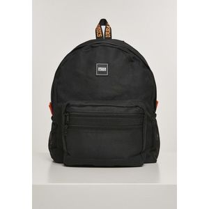 Urban Classics Basic Backpack black/orange - UNI vyobraziť