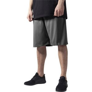 Urban Classics Bball Mesh Shorts grey - S vyobraziť