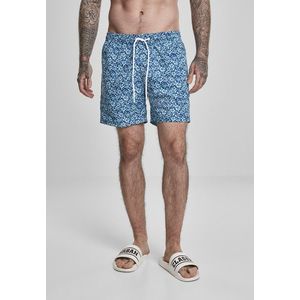 Urban Classics Floral Swim Shorts navy - L vyobraziť