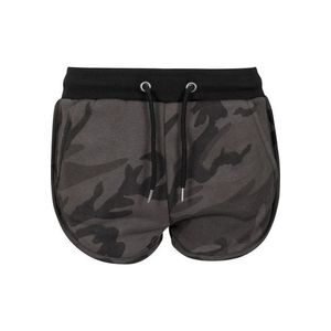 Urban Classics Ladies Camo Hotpants dark camo/blk - S vyobraziť