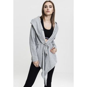 Urban Classics Ladies Hooded Sweat Cardigan grey - L vyobraziť