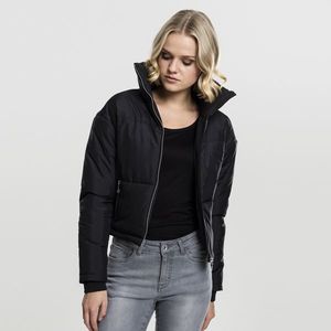 Urban Classics Ladies Oversized High Neck Jacket black - XL vyobraziť