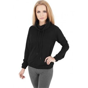 Urban Classics Ladies Quilt High Neck Crew black - XL vyobraziť