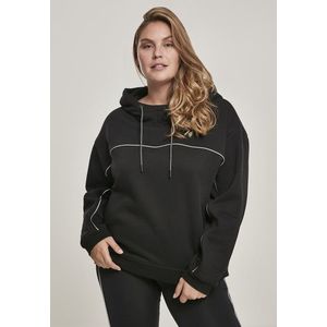 Urban Classics Ladies Reflective Hoody black - XL vyobraziť