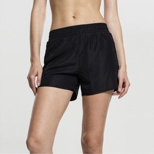 Urban Classics Ladies Sports Shorts black - S vyobraziť