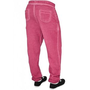 Urban Classics Ladies Spray Dye Sweatpant fuchsia - S vyobraziť