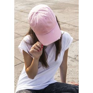 Urban Classics Low Profile Destroyed Cap pink - UNI vyobraziť