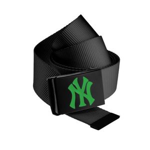 Urban Classics MLB Premium Black Woven Belt Single kelly - UNI vyobraziť