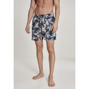 Urban Classics Pattern?Swim Shorts hibiscus - XL vyobraziť