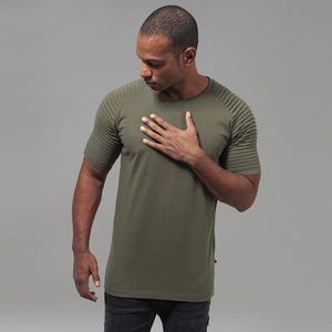 Urban Classics Pleat Raglan Tee olive - S vyobraziť