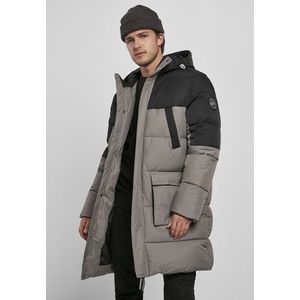 Urban Classics Puffer Parka asphalt/black - XXL vyobraziť