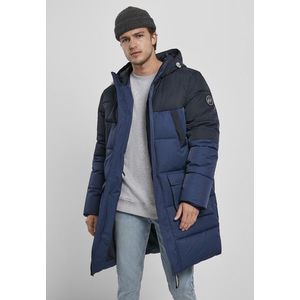 Urban Classics Puffer Parka darkblue/midnightnavy - L vyobraziť