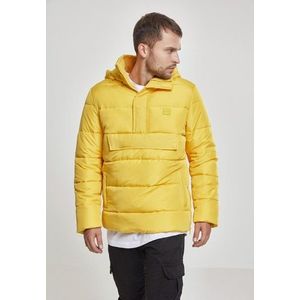 Urban Classics Pull Over Puffer Jacket chrome yellow - S vyobraziť
