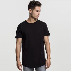 Pánske tričko Urban Classics Shaped Long Tee black - L vyobraziť