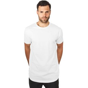 Pánske tričko Urban Classics Shaped Long Tee white - XS vyobraziť