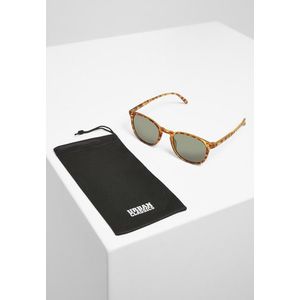 Urban Classics Sunglasses Arthur UC brown leo/green - UNI vyobraziť