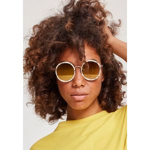 Urban Classics Sunglasses January creme marmorized - UNI vyobraziť